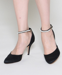 パールストラップパンプス