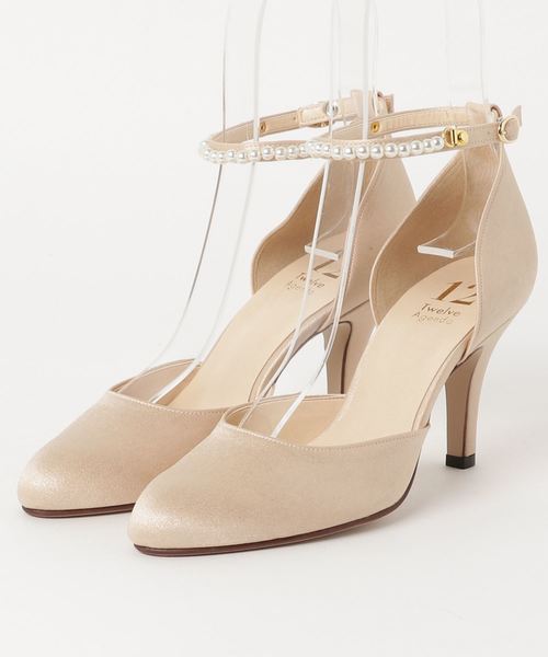 12Twelve Agenda（トゥエルブ　アジェンダ）の「パールストラップパンプス（パンプス・レディース・ブラック/ベージュ/シルバー・M/L/S）」の9枚目の写真