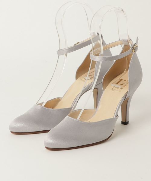 12Twelve Agenda（トゥエルブ　アジェンダ）の「パールストラップパンプス（パンプス・レディース・ブラック/ベージュ/シルバー・M/L/S）」の4枚目の写真