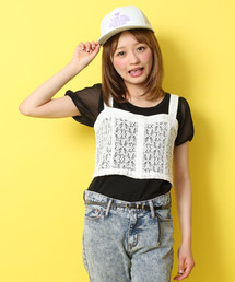 WEGO | WEGO/レースビスチェ(その他トップス)