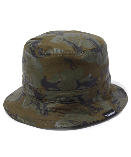 XLARGE（エクストララージ）の「SHARK HAT（ハット・メンズ・ブラック/オリーブ・ONE SIZE）」の2枚目の写真