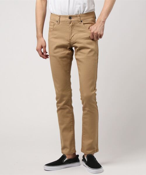 おしゃれスタ（オシャレスタ）の「ストレッチスキニーパンツ(IR) レディース メンズ（その他パンツ・メンズ・ホワイト/ブラック/ベージュ/グレー/カーキ/ブルー/ホワイト系その他/ブラック系その他/ワイン/チャコールグレー/ライトベージュ・S/M/L/XL）」の8枚目の写真