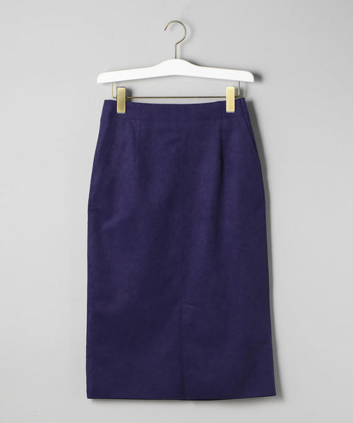 UNITED ARROWS(ユナイテッドアローズ)の「UWSC フェイクスエード タイトスカート(スカート・レディース・オリーブ/ベージュ/パープル・38/36/40)」の6枚目の写真