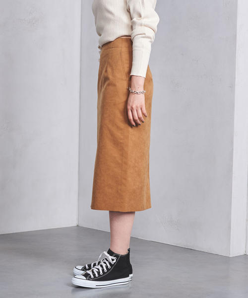 UNITED ARROWS(ユナイテッドアローズ)の「UWSC フェイクスエード タイトスカート(スカート・レディース・オリーブ/ベージュ/パープル・38/36/40)」の17枚目の写真