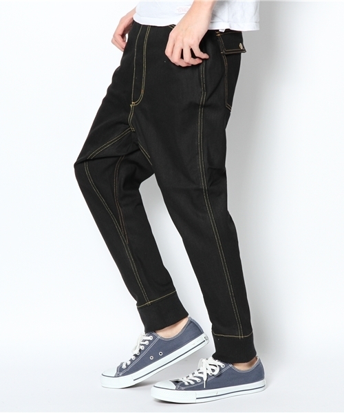 BEN DAVIS/PROJECT LINE（ベンデイビスプロジェクトライン）の「OUTRO 6（デニムパンツ・メンズ・ブラック系その他/インディゴブルー/ブラック・32inch/30inch/34inch）」の4枚目の写真