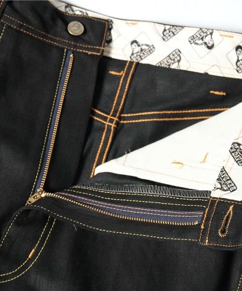 BEN DAVIS/PROJECT LINE（ベンデイビスプロジェクトライン）の「OUTRO 6（デニムパンツ・メンズ・ブラック系その他/インディゴブルー/ブラック・32inch/30inch/34inch）」の10枚目の写真