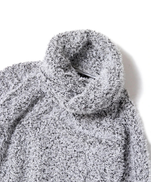 Luv maison（ラブメゾン）の「シャギーツイストネックニット（ニット/セーター・メンズ・ブラック/グレー/ワインレッド・M/L）」の13枚目の写真