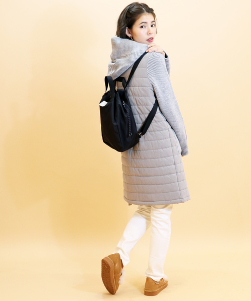 FREDRIK PACKERS(フレドリックパッカーズ)の「【FREDRIK PACKERS/フレドリックパッカーズ】-別注- 420D BLOOM PACK ナイロンバックパック/リュック(バックパック/リュック・レディース・チャコールグレー/ブラック/ベージュ/シルバー・FREE)」の20枚目の写真