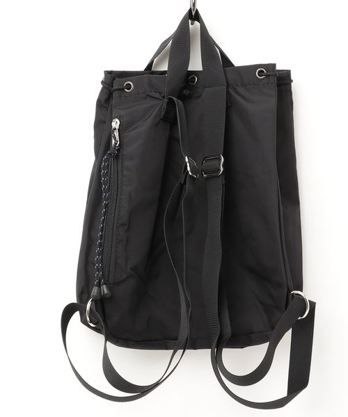FREDRIK PACKERS(フレドリックパッカーズ)の「【FREDRIK PACKERS/フレドリックパッカーズ】-別注- 420D BLOOM PACK ナイロンバックパック/リュック(バックパック/リュック・レディース・チャコールグレー/ブラック/ベージュ/シルバー・FREE)」の5枚目の写真