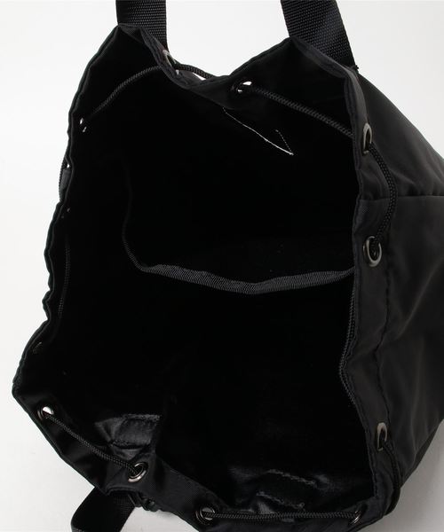 FREDRIK PACKERS(フレドリックパッカーズ)の「【FREDRIK PACKERS/フレドリックパッカーズ】-別注- 420D BLOOM PACK ナイロンバックパック/リュック(バックパック/リュック・レディース・チャコールグレー/ブラック/ベージュ/シルバー・FREE)」の7枚目の写真