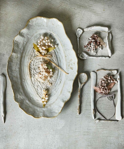 m.soeur（エムスール）の「すずらんのブローチ＊（ブローチ/コサージュ・レディース・ベージュ系その他/アイボリー/グレー/ベージュ/ブラック・FREE）」の7枚目の写真