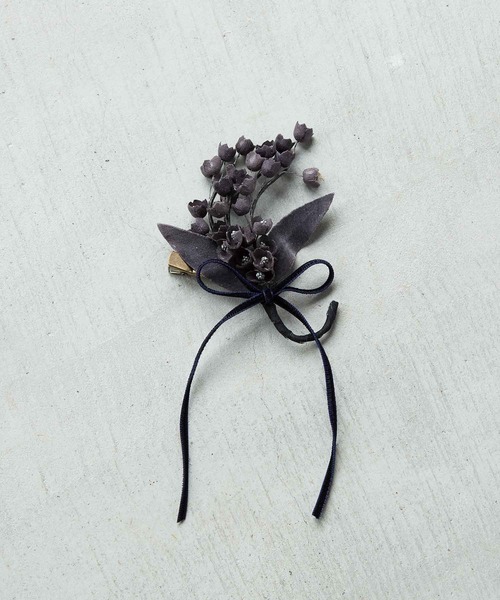 m.soeur（エムスール）の「すずらんのブローチ＊（ブローチ/コサージュ・レディース・ベージュ系その他/アイボリー/グレー/ベージュ/ブラック・FREE）」の17枚目の写真