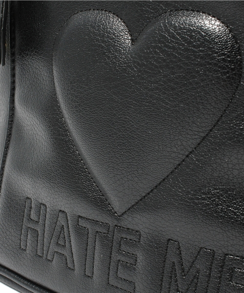 WEGO（ウィゴー）の「WEGO/HATEMEバニティバッグ（ショルダーバッグ・レディース・ホワイト/ブラック・FREE）」の8枚目の写真