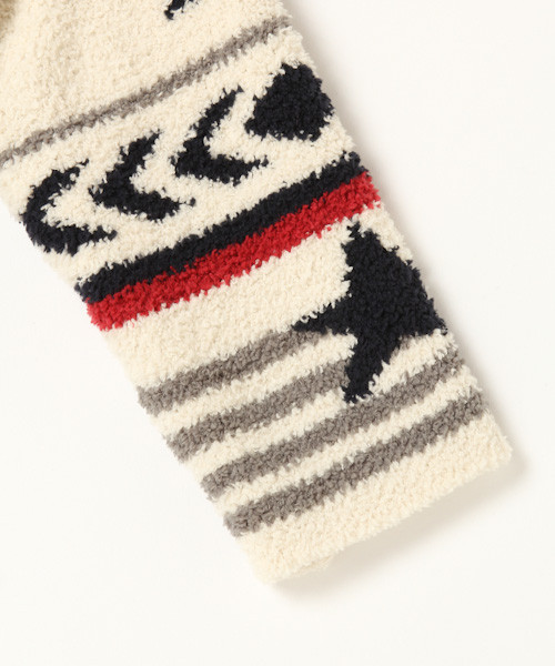 BAYFLOW（ベイフロー）の「[KIDS]ネイティブショールカーデ（カーディガン/ボレロ・キッズ・ブラック/オフホワイト・MEDIUM/X-LARGE）」の16枚目の写真