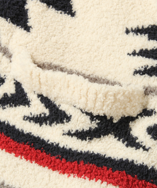 BAYFLOW（ベイフロー）の「[KIDS]ネイティブショールカーデ（カーディガン/ボレロ・キッズ・ブラック/オフホワイト・MEDIUM/X-LARGE）」の19枚目の写真