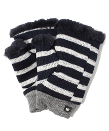 BEAMS BOY | BEAMS BOY / ボーダーフィンガーレス(手袋)