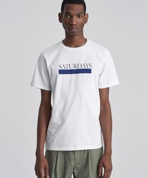 Saturdays NYC | Bar Underline T-Shirt(Tシャツ/カットソー)