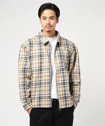 総柄ビッグシルエットスウィングトップ