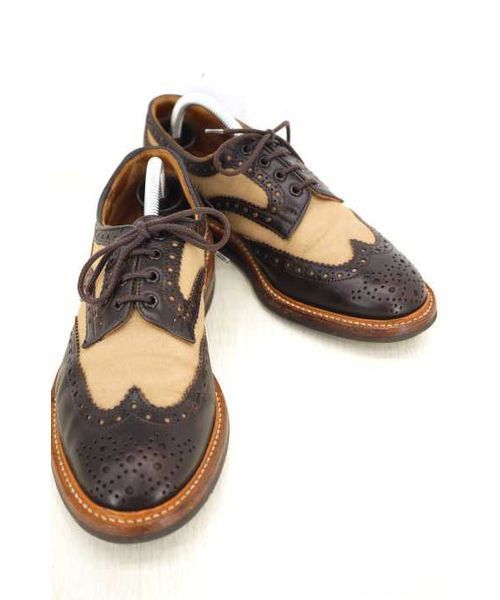 Tricker’s / BOWOOD/キルト付きウィングチップ/--/BRW/M6973K ブランド古着】M6973K BOWOOD キルト付きウィングチップ（その他