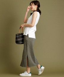 Munich | ストレッチデニムタイトロングスカート(デニムスカート)