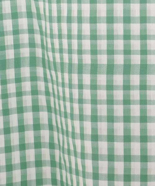 DECOY SINCE 1981(デコイシンスイチキュウハチイチ)の「チェックプルオーバー(Tシャツ/カットソー・レディース・ネイビー/イエロー/グリーン・LL/M size/L size)」の9枚目の写真