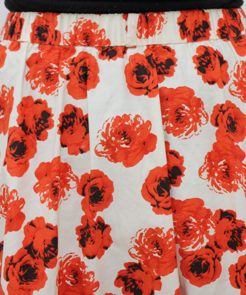 mystic（ミスティック）の「ガーデンフラワースカート（スカート・レディース・グリーン/ブルー/イエロー/レッド・ﾌﾘ-）」の7枚目の写真