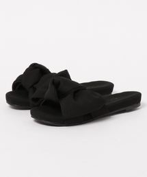 KOBE LETTUCE | ポーチ付きBIGリボンフラットサンダル(サンダル)