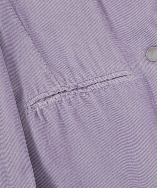 forte_forte（フォルテフォルテ）の「forte_forte　フォルテ フォルテ / コーデュロイジャケット（テーラードジャケット・レディース・ライトパープル・0/1）」の9枚目の写真