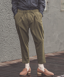 d3d5 | mp7180-ストライプバルーンテーパードパンツ(その他パンツ)