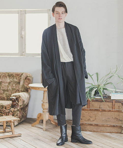 d3d5（ディースリーディーファイブ）の「mp7180-ストライプバルーンテーパードパンツ（その他パンツ・メンズ・ネイビー/カーキ/ブラック・FREE）」の5枚目の写真