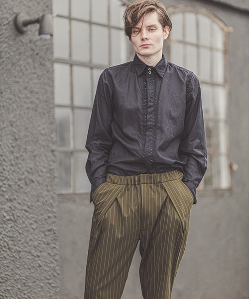 d3d5（ディースリーディーファイブ）の「mp7180-ストライプバルーンテーパードパンツ（その他パンツ・メンズ・ネイビー/カーキ/ブラック・FREE）」の6枚目の写真