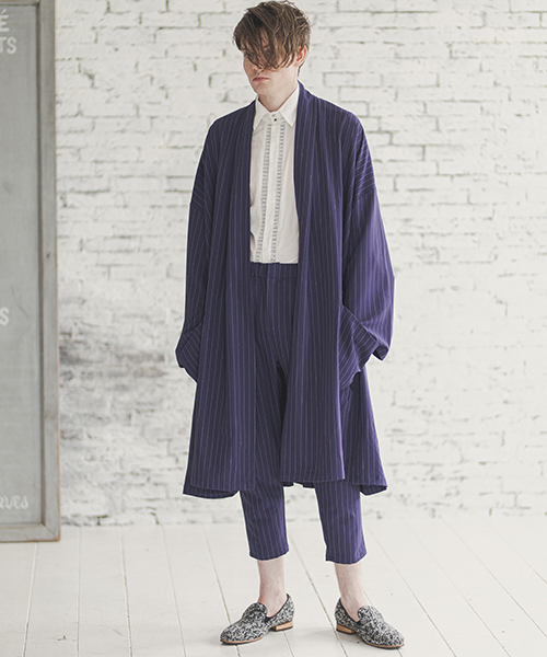 d3d5（ディースリーディーファイブ）の「mp7180-ストライプバルーンテーパードパンツ（その他パンツ・メンズ・ネイビー/カーキ/ブラック・FREE）」の11枚目の写真