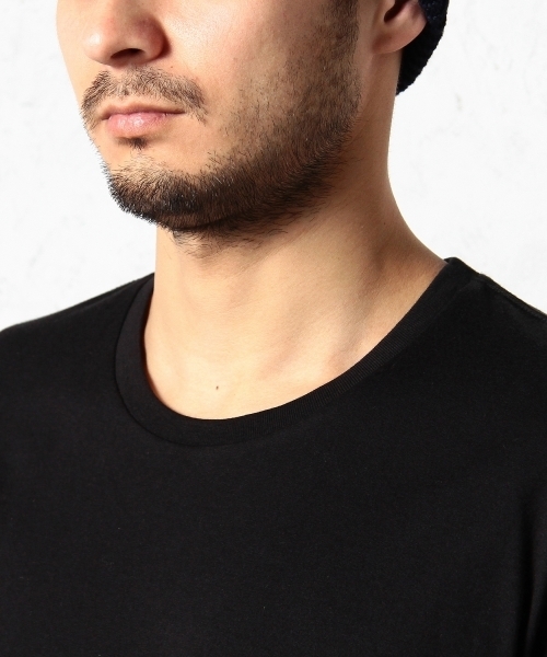 green label relaxing（グリーンレーベルリラクシング）の「◎GIZA/C PKT C/N S/S Tシャツ ◆（Tシャツ/カットソー・メンズ・ホワイト/ネイビー/ブラック/グレー/オレンジ系その他/ターコイズブルー・MEDIUM/SMALL/LARGE/X-LARGE）」の9枚目の写真