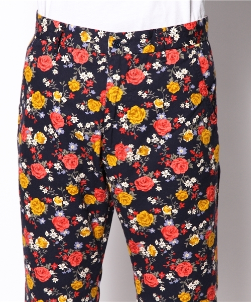 SHIPS JET BLUE（シップスジェットブルー）の「SGS: フラワー/リラックス テーパード パンツ（チノパンツ・メンズ・ネイビー/ベージュ/ダークブルー/ブラック/コバルトブルー・SMALL/LARGE/MEDIUM）」の13枚目の写真