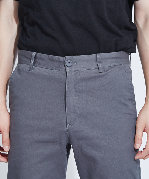 ABAHOUSE GRAY（アバハウスグレイ）の「【展開店舗限定】カラーツイルテーパードパンツ（その他パンツ・メンズ・ブラック/ネイビー/ベージュ/カーキ/ライトグレー・44/46/48/50）」の9枚目の写真