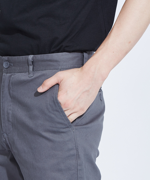 ABAHOUSE GRAY（アバハウスグレイ）の「【展開店舗限定】カラーツイルテーパードパンツ（その他パンツ・メンズ・ブラック/ネイビー/ベージュ/カーキ/ライトグレー・44/46/48/50）」の10枚目の写真