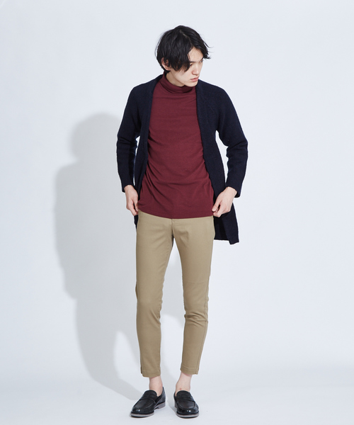 ABAHOUSE GRAY（アバハウスグレイ）の「【展開店舗限定】カラーツイルテーパードパンツ（その他パンツ・メンズ・ブラック/ネイビー/ベージュ/カーキ/ライトグレー・44/46/48/50）」の15枚目の写真
