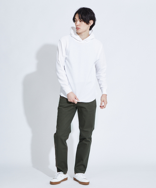 ABAHOUSE GRAY（アバハウスグレイ）の「【展開店舗限定】カラーツイルテーパードパンツ（その他パンツ・メンズ・ブラック/ネイビー/ベージュ/カーキ/ライトグレー・44/46/48/50）」の17枚目の写真