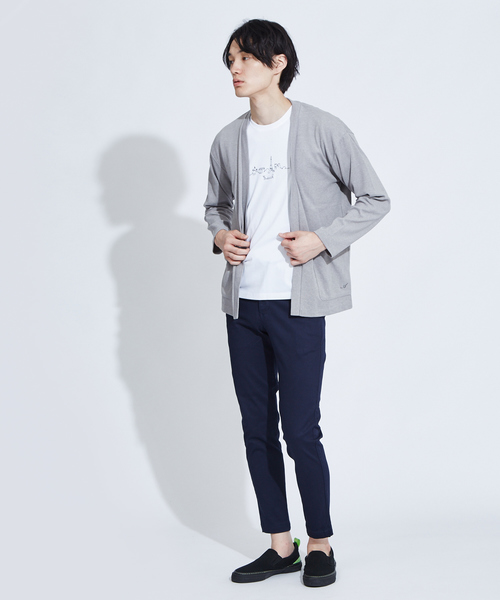 ABAHOUSE GRAY（アバハウスグレイ）の「【展開店舗限定】カラーツイルテーパードパンツ（その他パンツ・メンズ・ブラック/ネイビー/ベージュ/カーキ/ライトグレー・44/46/48/50）」の19枚目の写真