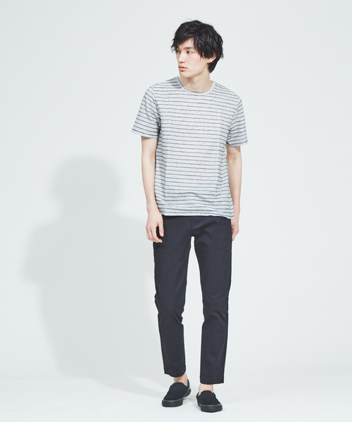 ABAHOUSE GRAY（アバハウスグレイ）の「【展開店舗限定】カラーツイルテーパードパンツ（その他パンツ・メンズ・ブラック/ネイビー/ベージュ/カーキ/ライトグレー・44/46/48/50）」の21枚目の写真
