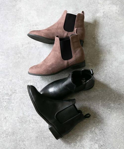 本日2/11削除❗️イエナ／ほぼ未使用美品❤️MANTECOショートコート ブラウン ラウンドトゥ サイドゴア ショートブーツ（ブーツ）｜menue