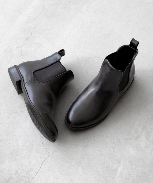 menue（メヌエ）の「ラウンドトゥ サイドゴア ショートブーツ（ブーツ・レディース・ブラック/アッシュブラウン/ベージュ/ダークブラウン・LL/3L/S/M/L/XS）」の20枚目の写真