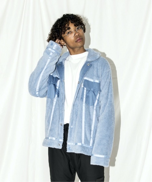 て*る様 未使用　ボスジャン　ファー付き　ジャケット　ジャンパー　スエード　希少 楽天市場】[クーポンで6290円] ファージャケット ライダースジャケット