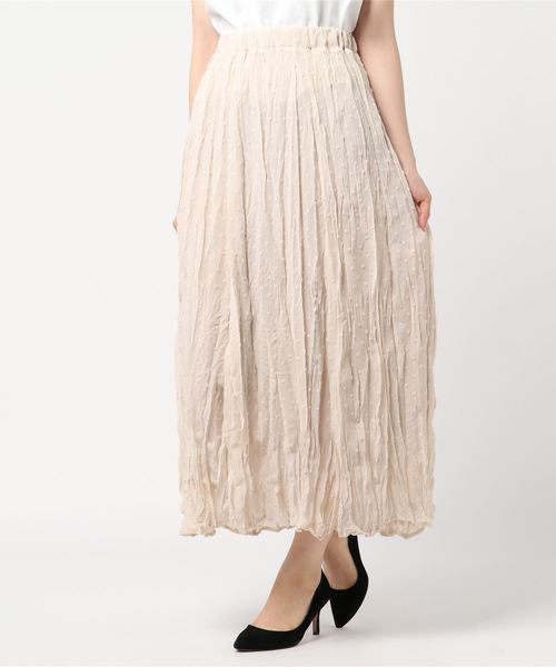 flower(フラワー)の「ニュアンスドットスカート(スカート・レディース・ブラック/グリーン/アイボリー・FREE)」の11枚目の写真