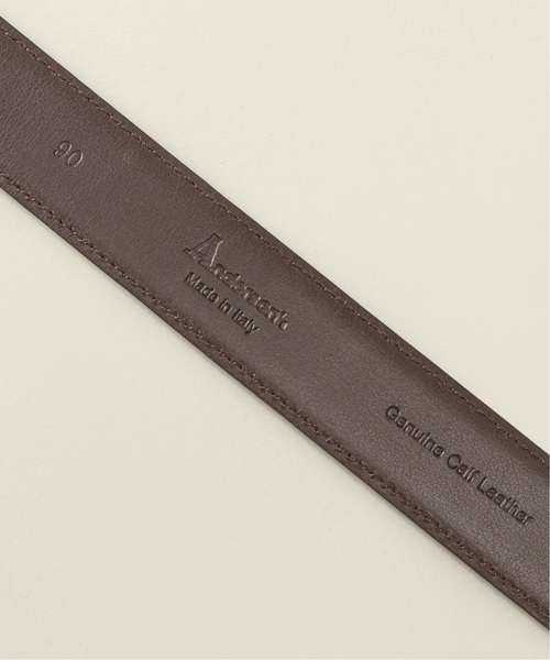Andersons Belts（アンダーソンベルト）の「Andersons / アンダーソンズ フレンチカーフベルト（ベルト・メンズ・ブラック/ブラウン系その他・75/80/85/90）」の6枚目の写真