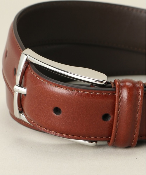 Andersons Belts（アンダーソンベルト）の「Andersons / アンダーソンズ フレンチカーフベルト（ベルト・メンズ・ブラック/ブラウン系その他・75/80/85/90）」の8枚目の写真