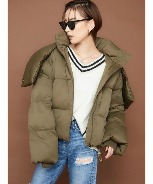 GYDA（ジェイダ）の「チルデングラインダーニットトップス（ニット/セーター・レディース・ブラック/ベージュ/オフホワイト・FREE）」の13枚目の写真