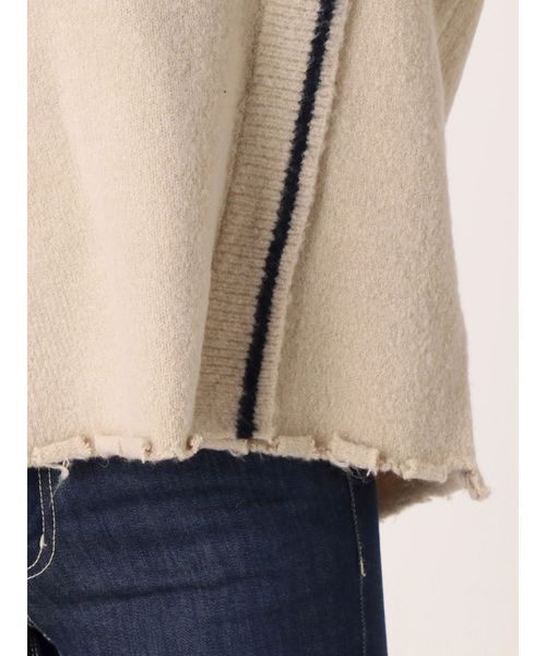 GYDA（ジェイダ）の「チルデングラインダーニットトップス（ニット/セーター・レディース・ブラック/ベージュ/オフホワイト・FREE）」の12枚目の写真