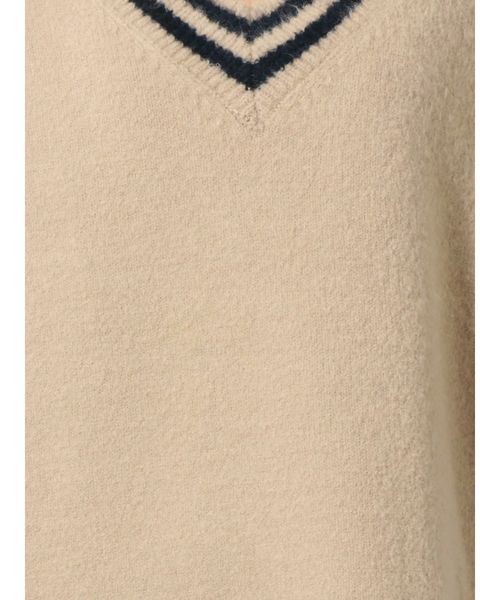 GYDA（ジェイダ）の「チルデングラインダーニットトップス（ニット/セーター・レディース・ブラック/ベージュ/オフホワイト・FREE）」の20枚目の写真