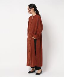 ロングサイドスリットワンピース